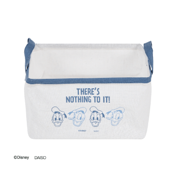 Cloth storage box (Mickey & Friends)