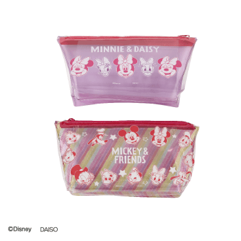 Vinyl pouch (Mickey & Friends)